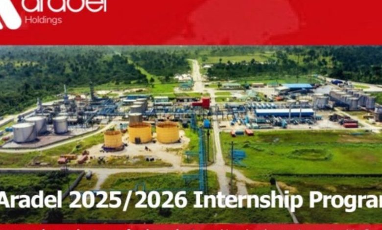 Aradel Internship 2025/26 for Undergraduate and Graduates | How To Apply