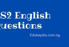 SSS 2 English Language Practice Test: Questions & Answers- Second Term