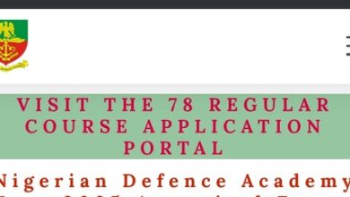Nigerian Defence Academy 78th Regular Course Admission 2026/2027: Complete Application Guide and Requirements
