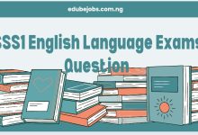SSS1 English Language Comprehensive Exams Questions and Answers