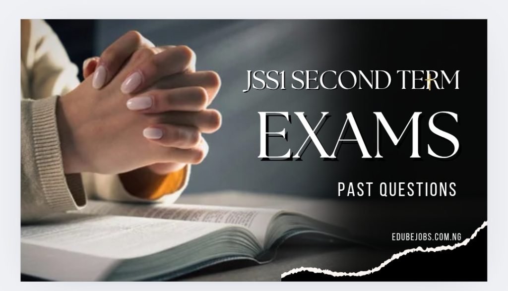 JSS1 Second Term Past Questions: Christian Religious Studies (CRS), Social Studies & Security Education