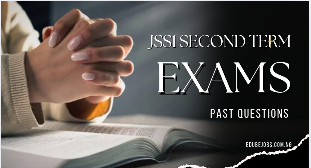 JSS1 Second Term Past Questions: Christian Religious Studies (CRS), Social Studies & Security Education