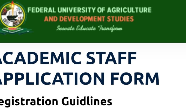 FUADSI Recruitment 2025: Apply for 170 Academic & Non-Academic Jobs at Federal University Iragbiji