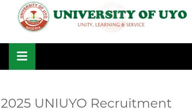 UNIUYO Recruitment 2025/2026: Screening Portal, Interview Schedule & Application Updates