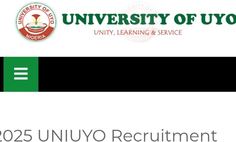 UNIUYO Recruitment 2025/2026: Screening Portal, Interview Schedule & Application Updates