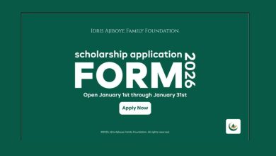 Idris Ajiboye Family Foundation Scholarship 2026: Application Guide & Eligibility