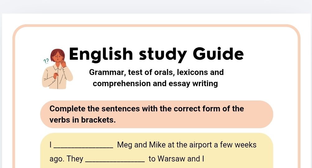 Complete SS2 English Language Third Term